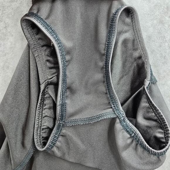 Blue Gray Rhinestones Bathing Suit One Piece Swimwear Leotard 12/18 Months - Picture 5 of 5